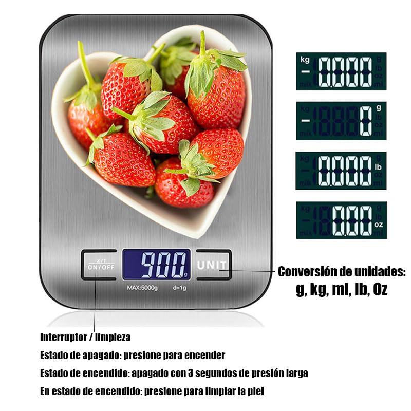 Recopilación de Bascula para alimentos , tabla con los diez mejores. 30 Imagen adicional