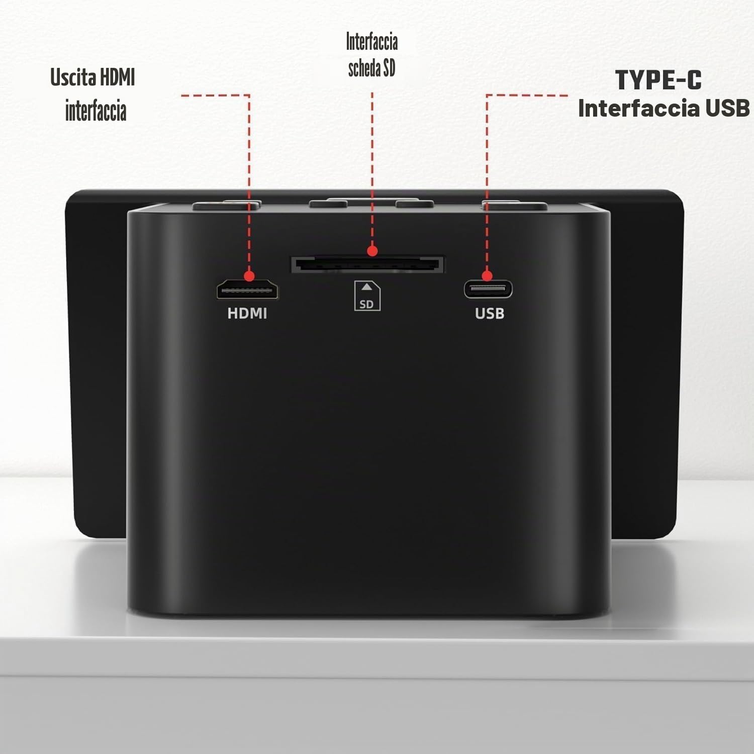 Scanner per Negativi e Diapositive, Display LCD da 5", JPEG 22 MP | Per negativi 135, 126, 110 e KPK, pellicole Super 8, digitalizzazione di pellicole e diapositive, conversione digitale JPEG