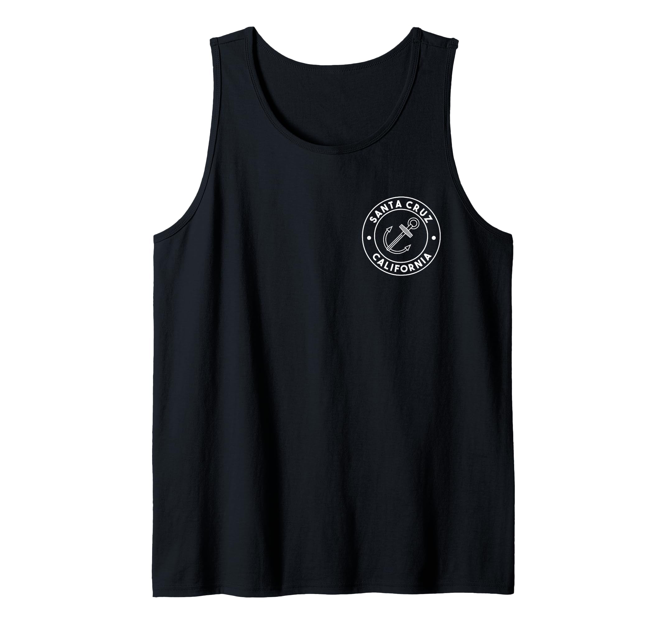 Santa Cruz California Souvenirs Pocket Logo Tank Top