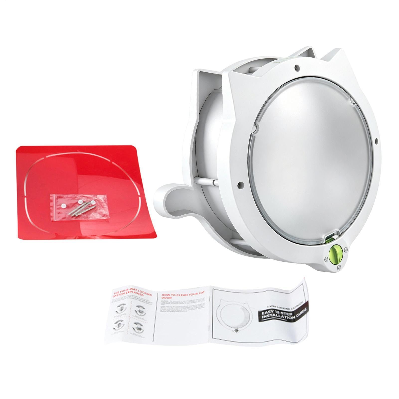 Porte intérieure pour chien chaton chiot mur maison réglable