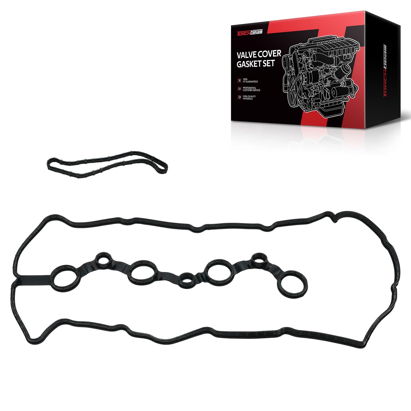 Torchbeam VS50892 Valve Cover Gasket Set for Santa Fe 2019-2020 2.4L/2.0T
