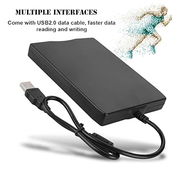 Amazon.co.jp: ノートパソコン用 1.44 MB外付けUSB FDD