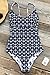 Cupshe Fashion Light Up The Night Print One-Piece Swimsuit Beach Swimwear Bathing Suit ,Multicolor,Medium