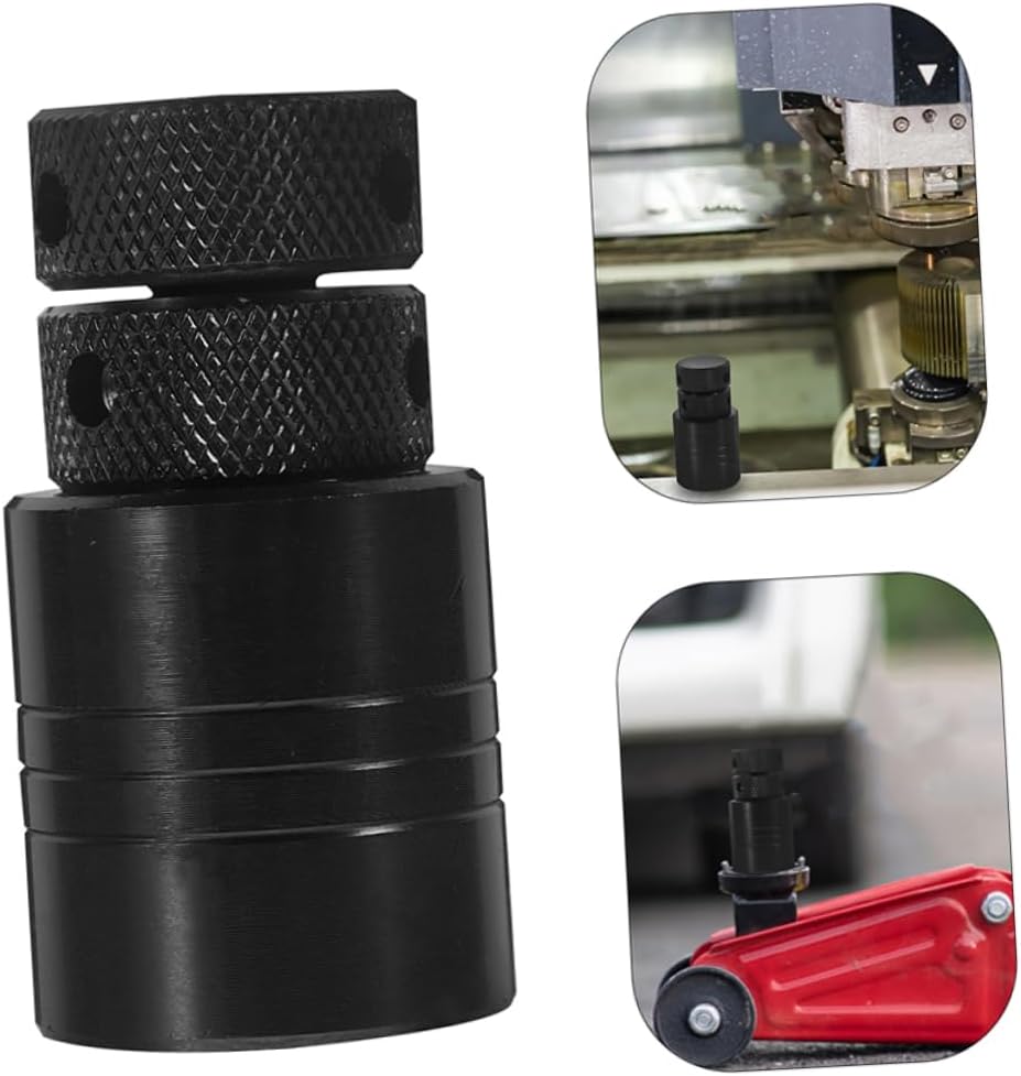 3t Adjustable Heavy Duty Screw Jack Mini House Jack Stabilizer with Construction Hand-Crank Operation and Knurled Grip for Precise Leveling and Support Capacity