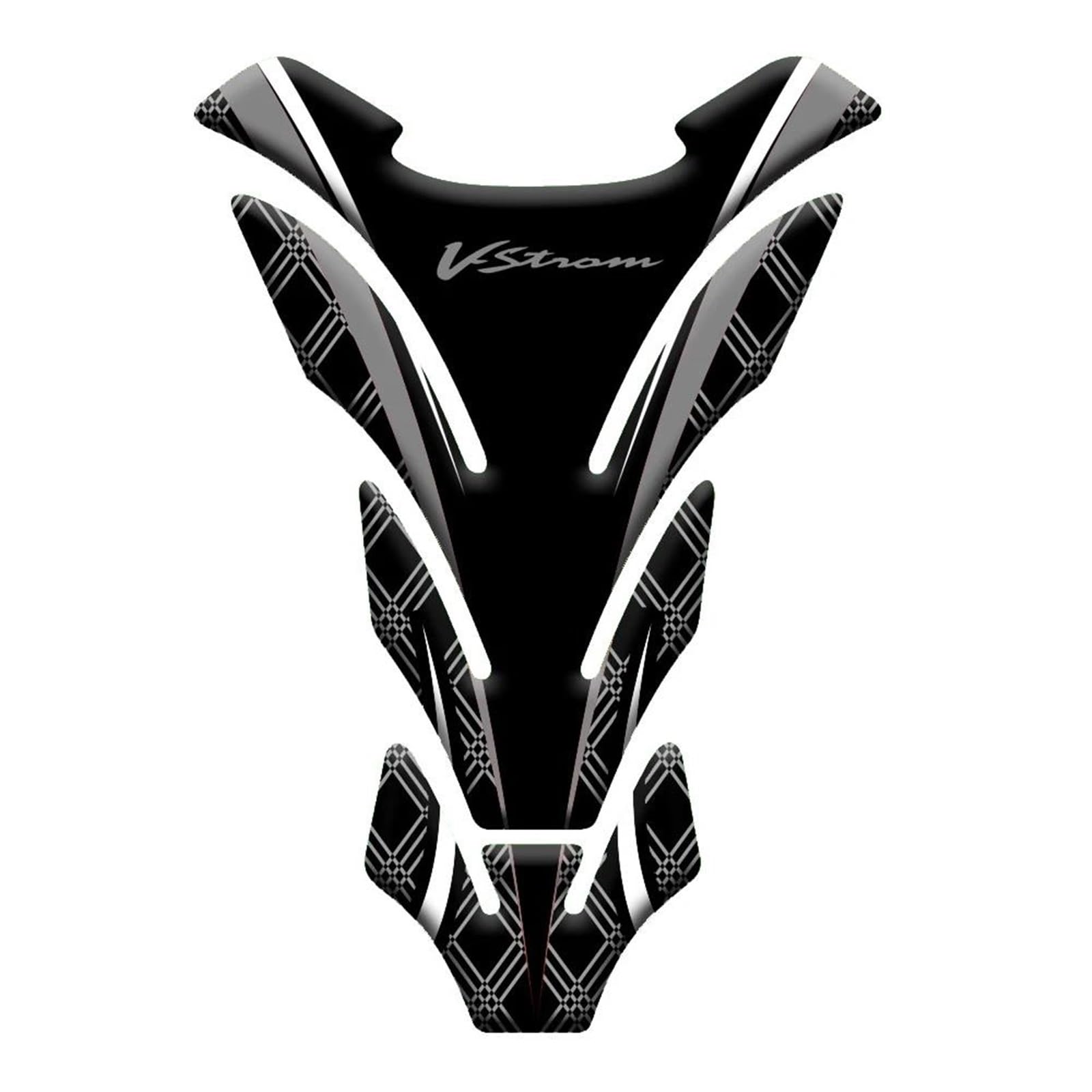 Gas Fuel Tank Pads Motorcyclev Fuel Tank Sticker for Suzuki V-Strom 650 DL650 V-strom650 DL VStrom Gas Protector Pad Fish Bone Decal Motorbike Protection Stickers(Color 10)