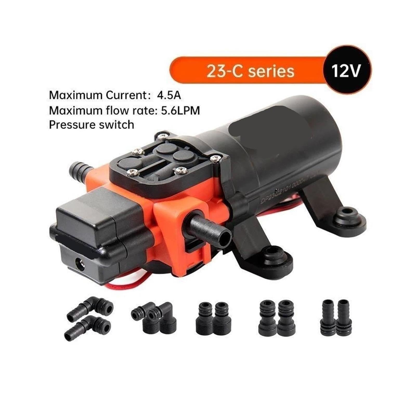 12V 1,5GPM 40PSI Membranpumpe Marine