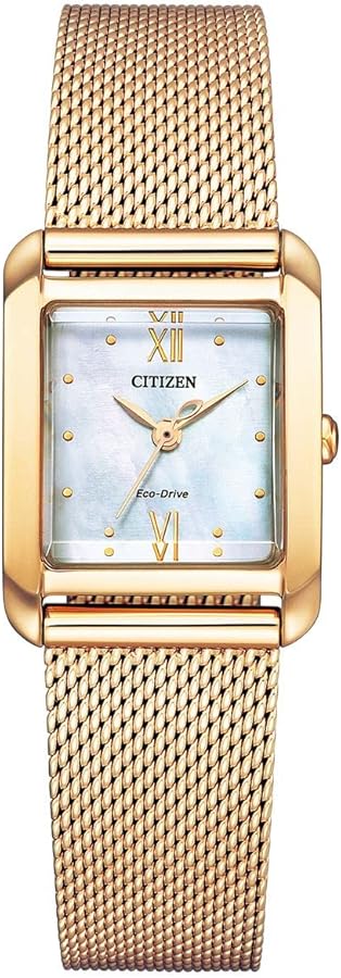 Amazon | [CITIZEN L] 腕時計 EW5593-64D レディース ゴールド