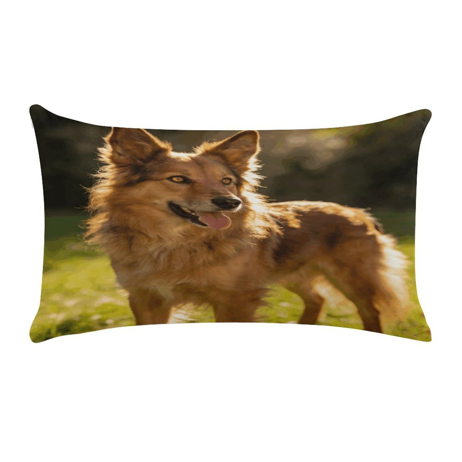 Khauerbc Style Dogpillow Cases Standard,Ultra Soft Microfiber Pillowcase With Zipper Closure,Bed Pillowcases Cover With Zipper For Bedroom, Sofa, Couch.