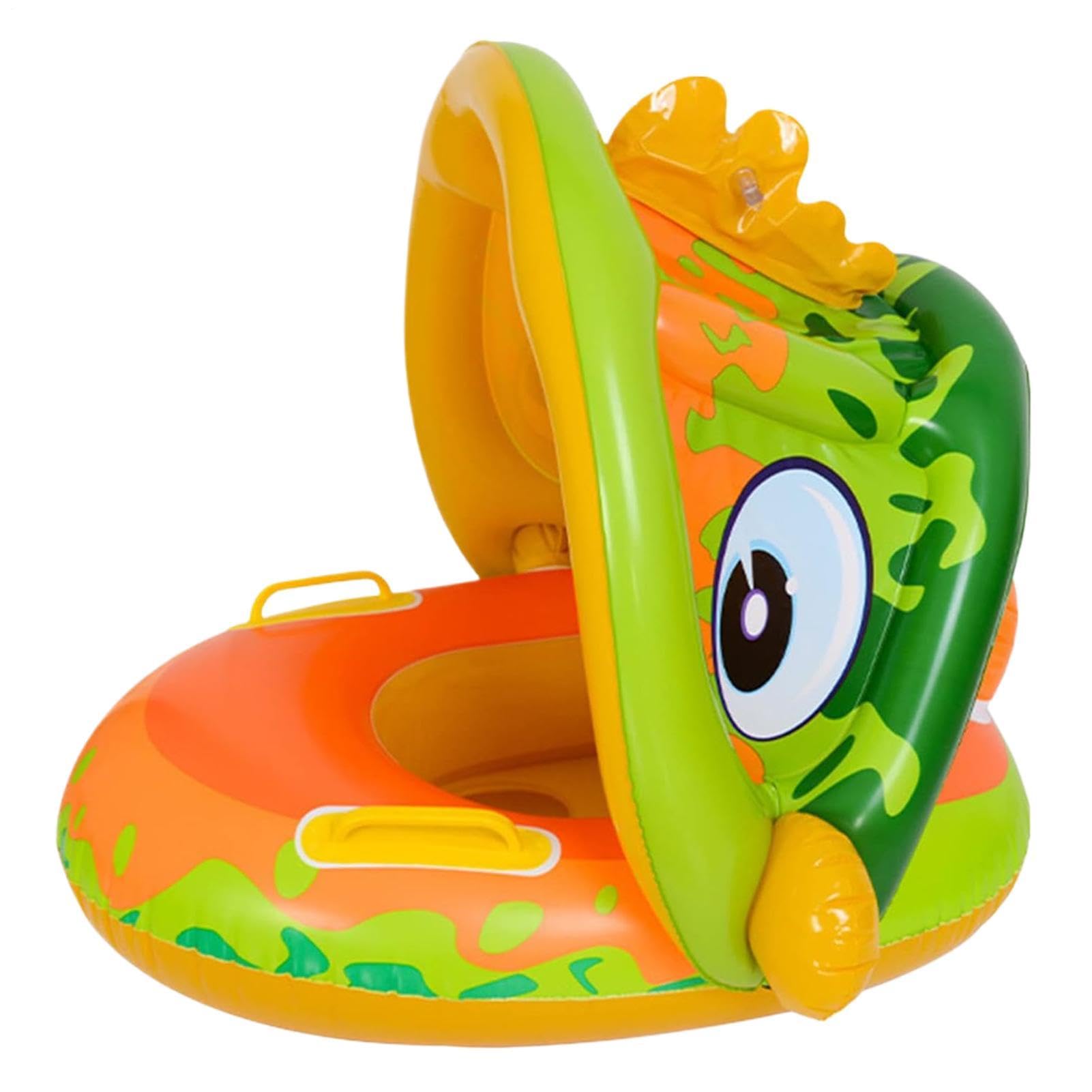 Pool Floats Kids Inflatable Chair with Sun Canopy โ image 1