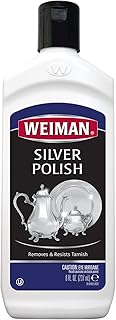 Weiman Silver Polish and Cleaner - 8 Ounce - Clean Shine and Polish Safe...