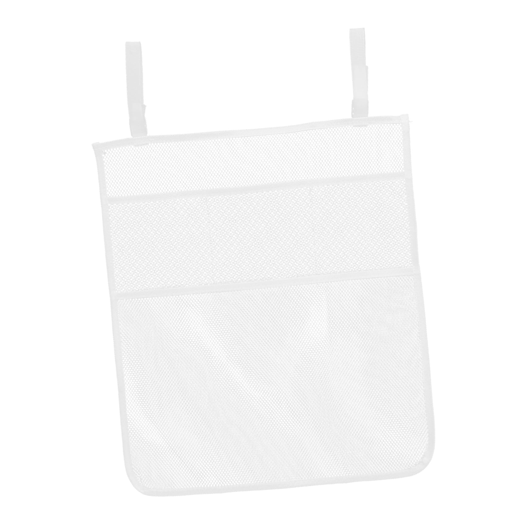 SOLUSTRE Hanging Mesh Bag Organizer Multi Grid Storage for Clothes Items Versatile Wall Door for Bedroom Breathable Design