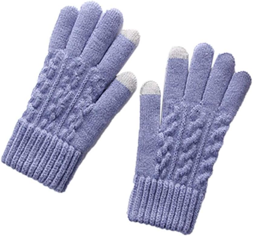 Sagace Women's Winter Outdoor Gloves Multi-Function Riding Screen Cute Winter Gloves Soft Warm