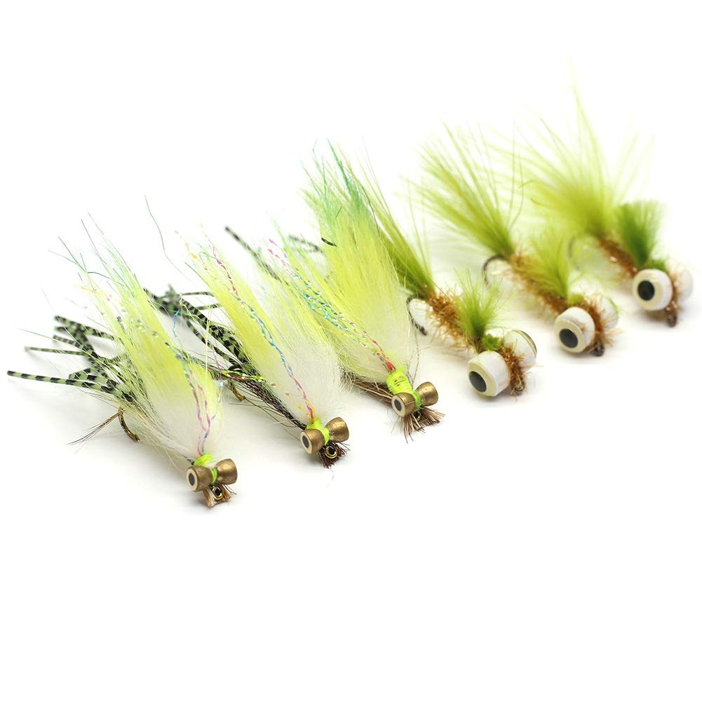 Buy YZD Fly Fishing Big Trout Flies Kit Top 5 Steelhead Flies