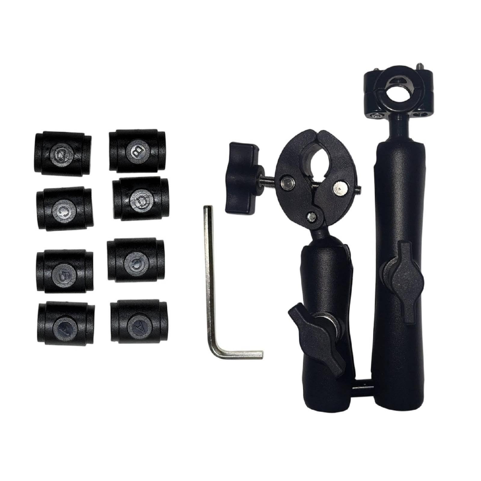 Bicycle Trunk Holder Clamp-Style Folding Bike Mount with Hex Wrench Adjustable Mounting Bracket for Cyclists, Commuters, Vehicle Transport Regular-picture-20