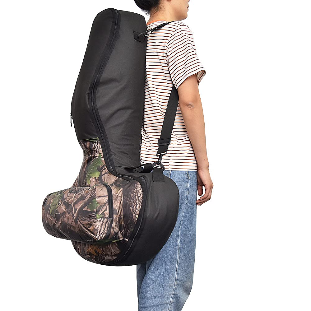 T-Shaped Bow Case, Portable Outdoor Archery Carry Bag For Universal Takedown Compound Carrier - View #3