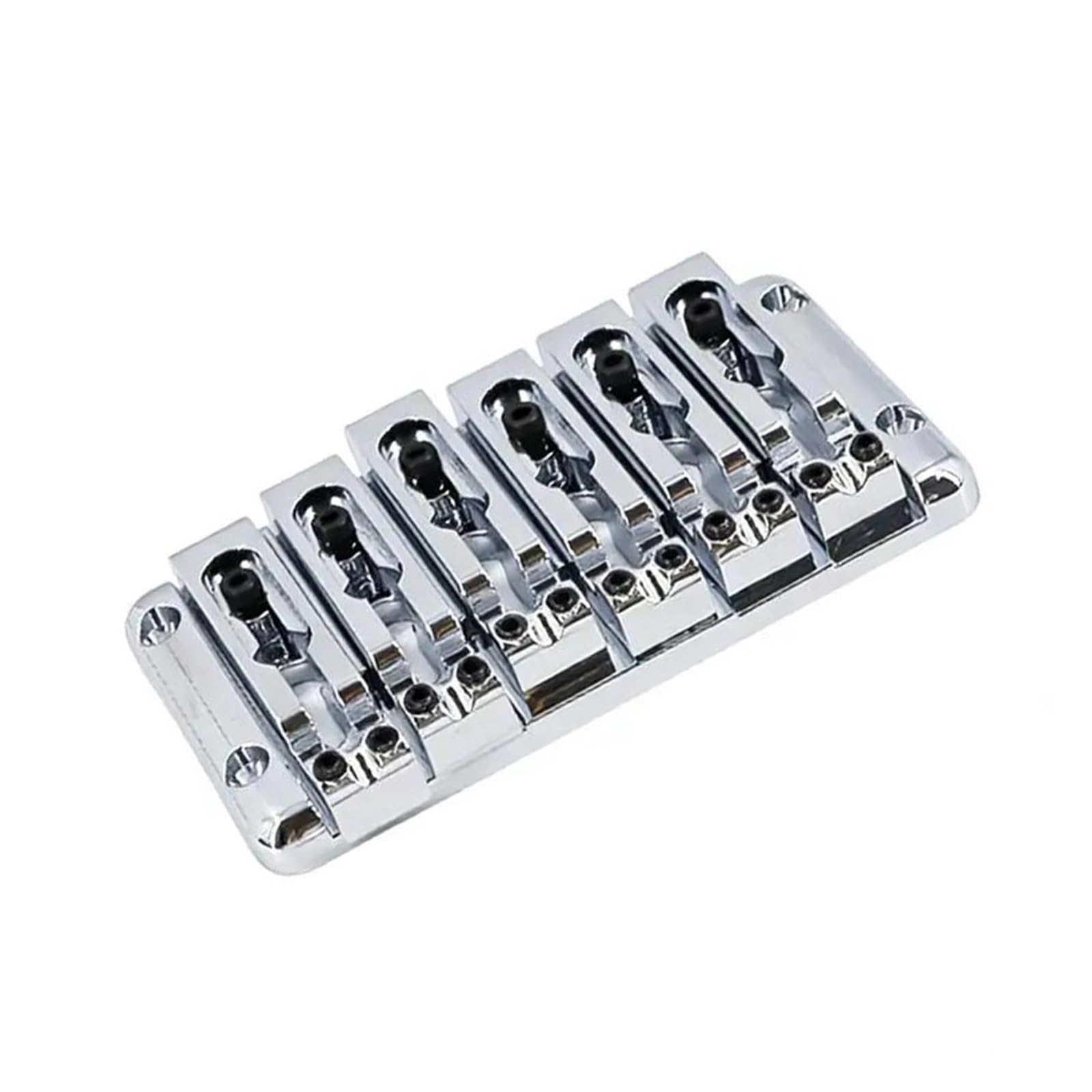 Accesorio De Instrumento De Aleación De Zinc Fijo Para Puente De Guitarra De 6 Cuerdas | Puente de guitarra