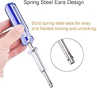 Vista 7 de Herramienta de TV Terminator de 7 pulgadas - LTT-7 GTT-7 CATV Terminador de bloqueo de cable - Llave de choque de cable coaxial/coaxial - Azul