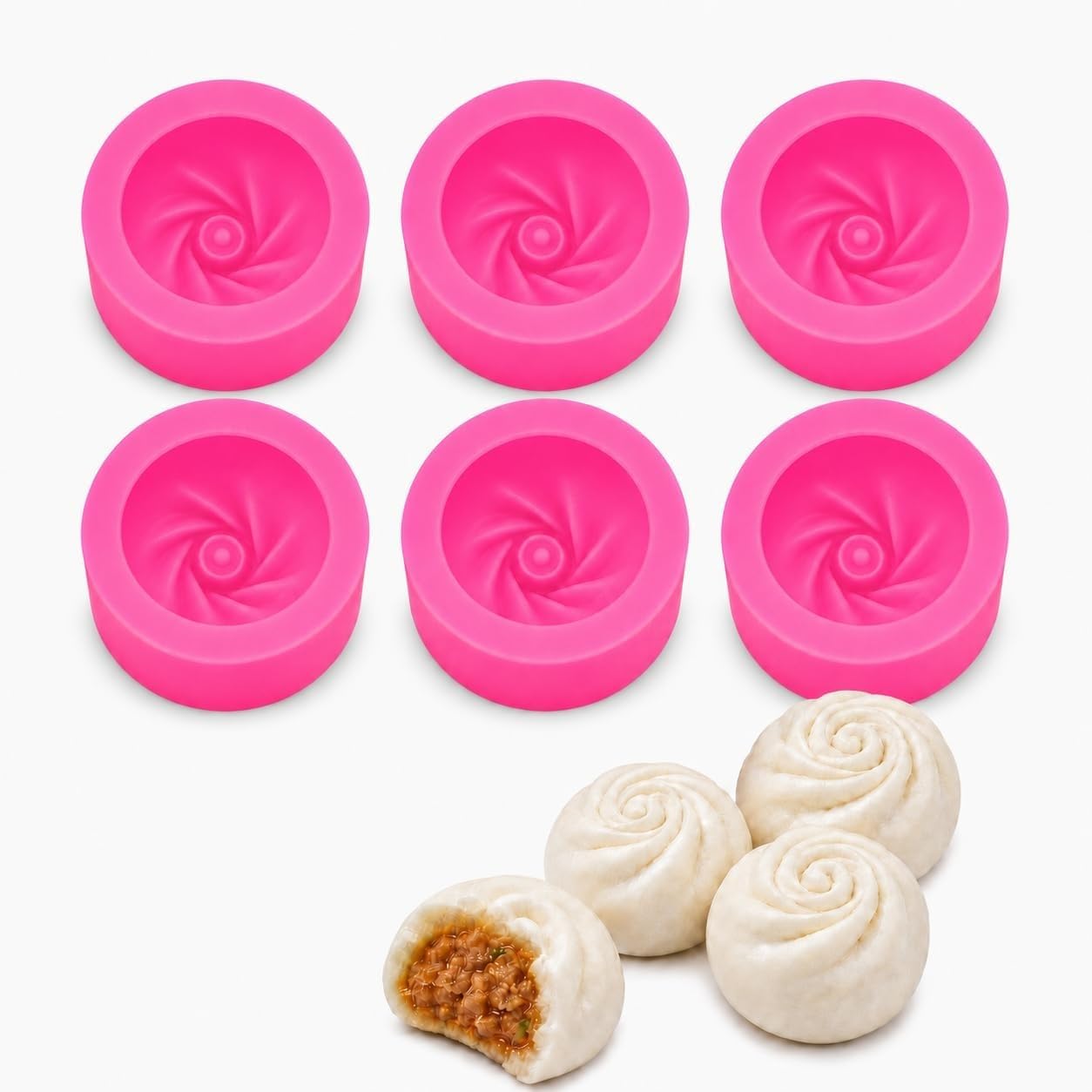 Moule à petit pain en silicone