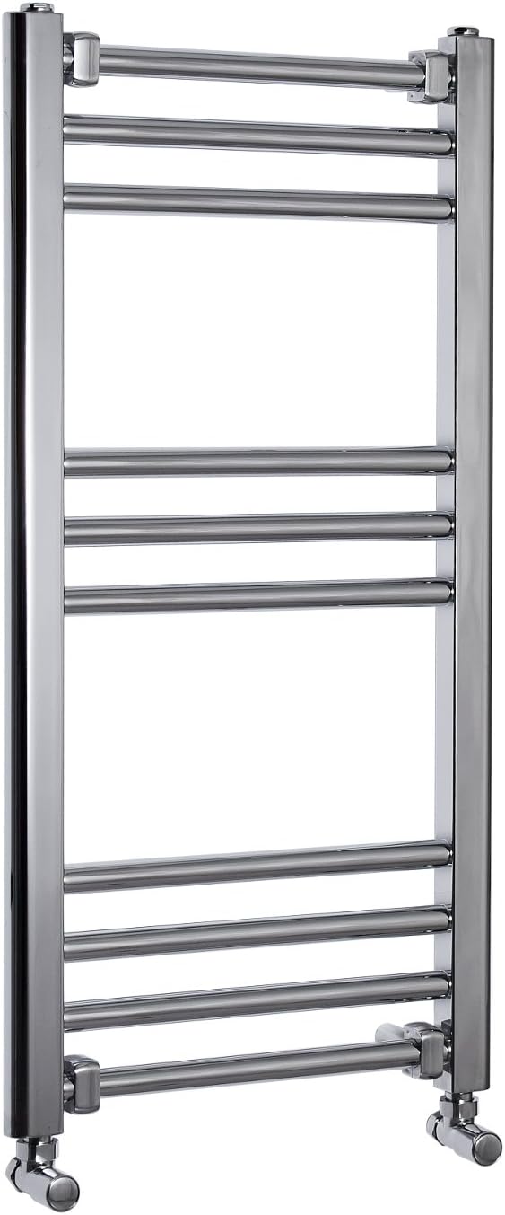 ENKI radiador toallero para baño diseño plano cromado 800 x ...