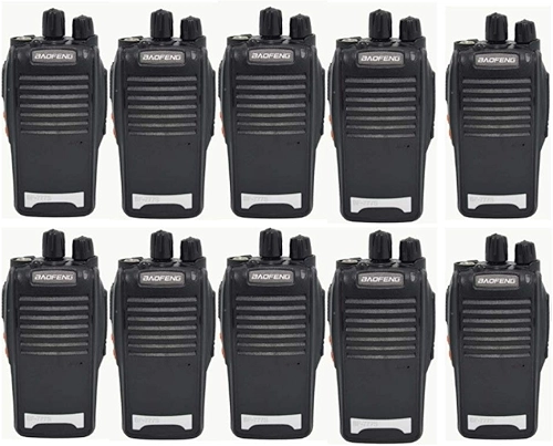 Kit 10 Walktalk Baofeng Radio Comunicador Bf777s
