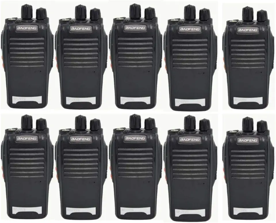 Kit 10 Walktalk Baofeng Radio Comunicador Bf777s