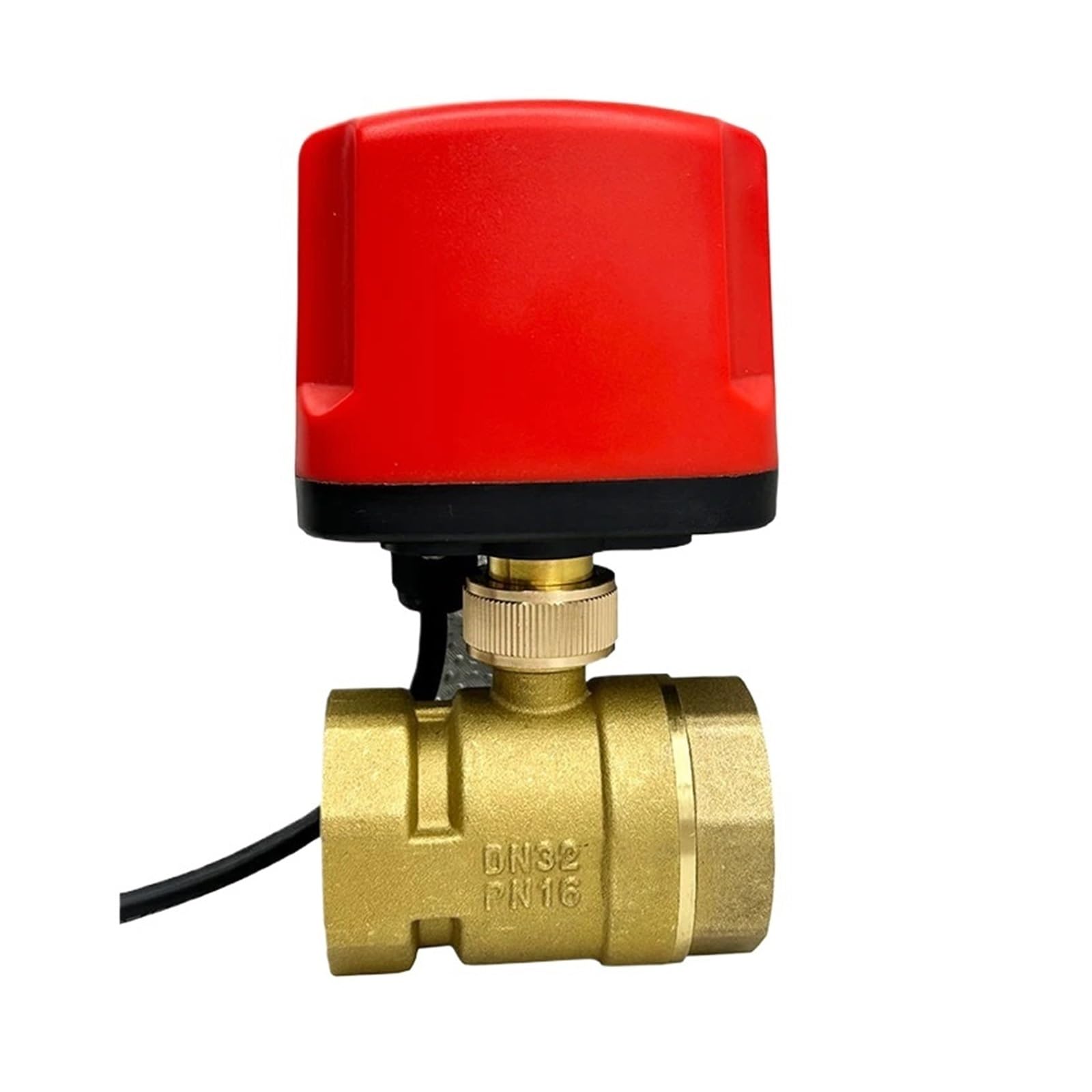 Valvola a Sfera elettrica for Filettatura in Ottone 1/2 "3/4" 1 "2" Valvola a Sfera motorizzata Impermeabile IP65(2",24VDC_CR04)