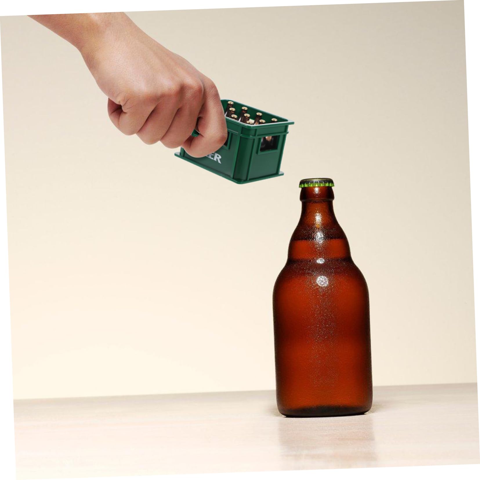 iplusmile 10 Piezas Abrebotellas Magnético Abridor De Botellas De Cerveza Abrelatas De Mano Herramienta Para Abrir Botellas De Cerveza Imanes Abridores De Cerveza De Cocina Green ，，