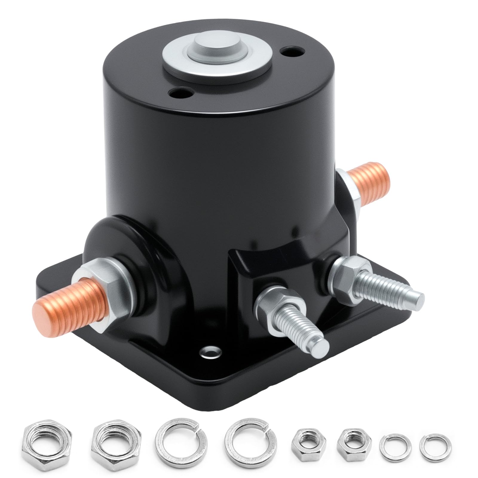 VIKKSAER 383622 12V Starter Relay Solenoid Switch, Replacement for Mercury Outboard 47886, 47886T, Replacement for Johnson Evinrude OMC 383622, 395419, Replaces 395419