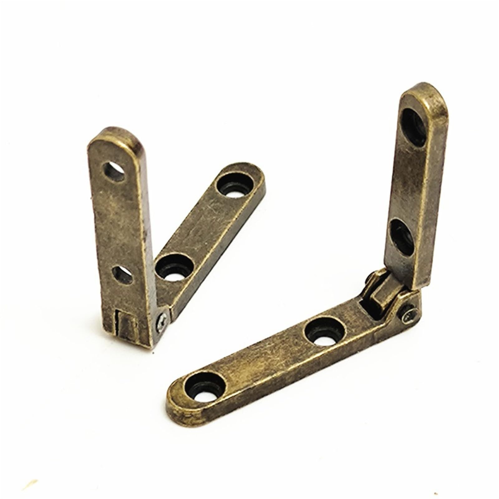 20Pcs 90 Degree Hinges, Alloy Spring, Wooden Box Jewelry Box, Furniture Hardware Accessories.