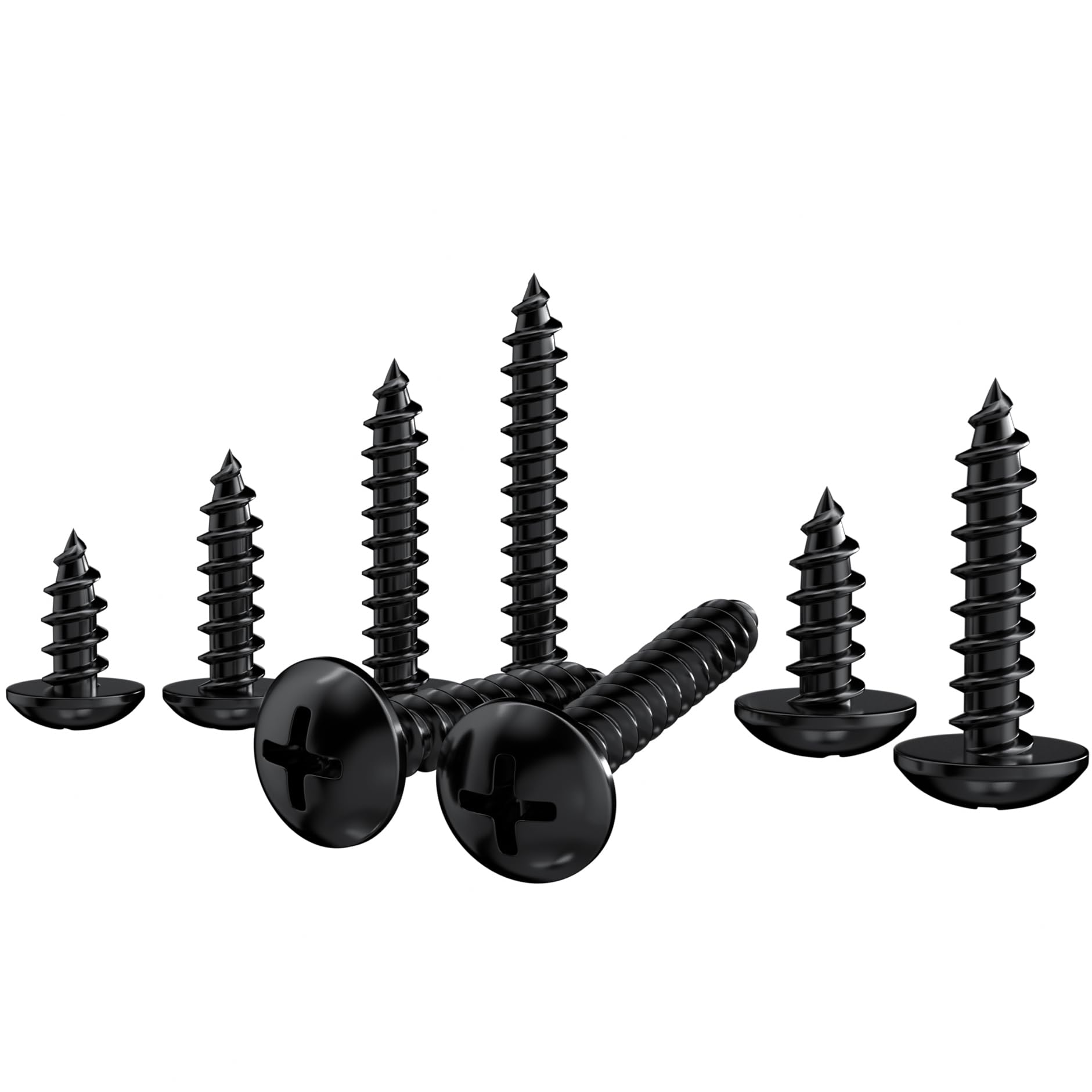 450 Viti Autofilettanti M3 Nero - Set 9 Misure Per Legno E Metallo - Foto 9