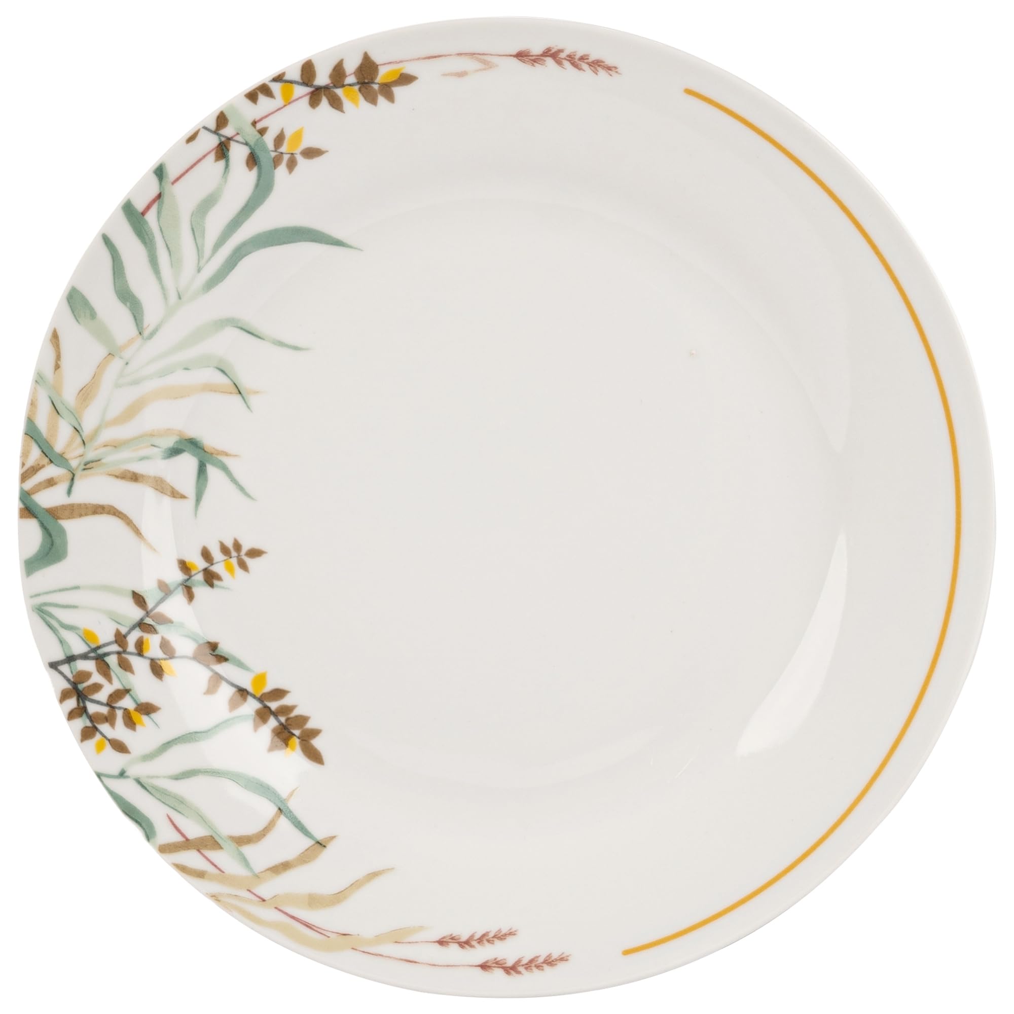 Service Vaisselle 6 Personnes - 18 Pièces - Porcelaine - Assiettes Service de Table - Ensemble Vaisselle de Table Moderne - Assiette et Arts de la Table - Assiettes Plates