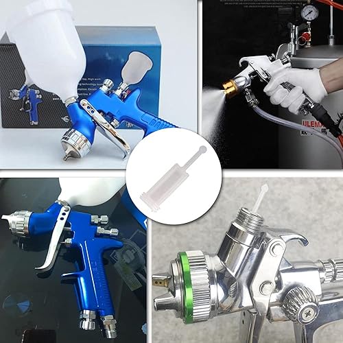 Miniatura 8 de 60 filtros de pistola pulverizadora, filtros de pintura, filtros de pintura desechables para la mayoría de los rociadores de alimentación por