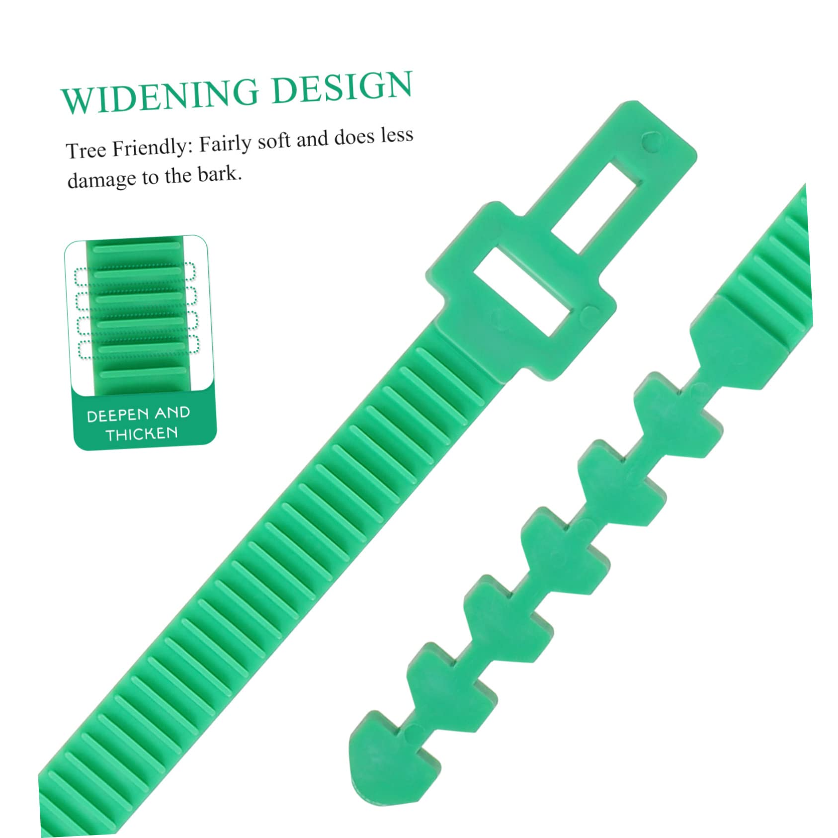 Toddmomy 3 Set Cinghie Fissaggio per Regolabili per Sostenere Piante E Rami Strumenti Giardinaggio per Stabilizzare E Legare E Fili 18 Pezzi*3