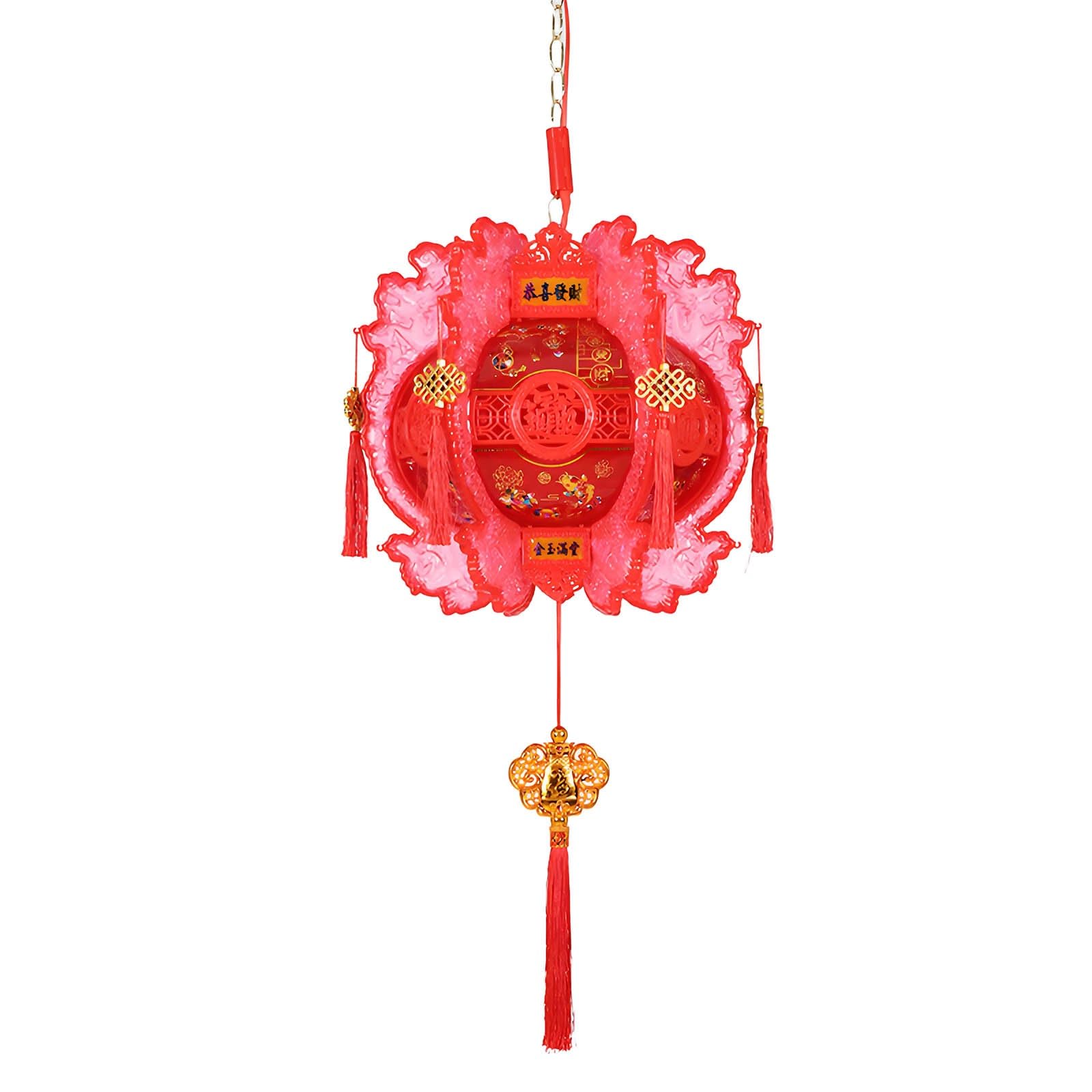 SBZIOJHDR Chinese-style lanterns, Novelty Chinese Snake Year Lanterns, Handheld Exquisite Lantern, Creative Palace Lamp(50#)