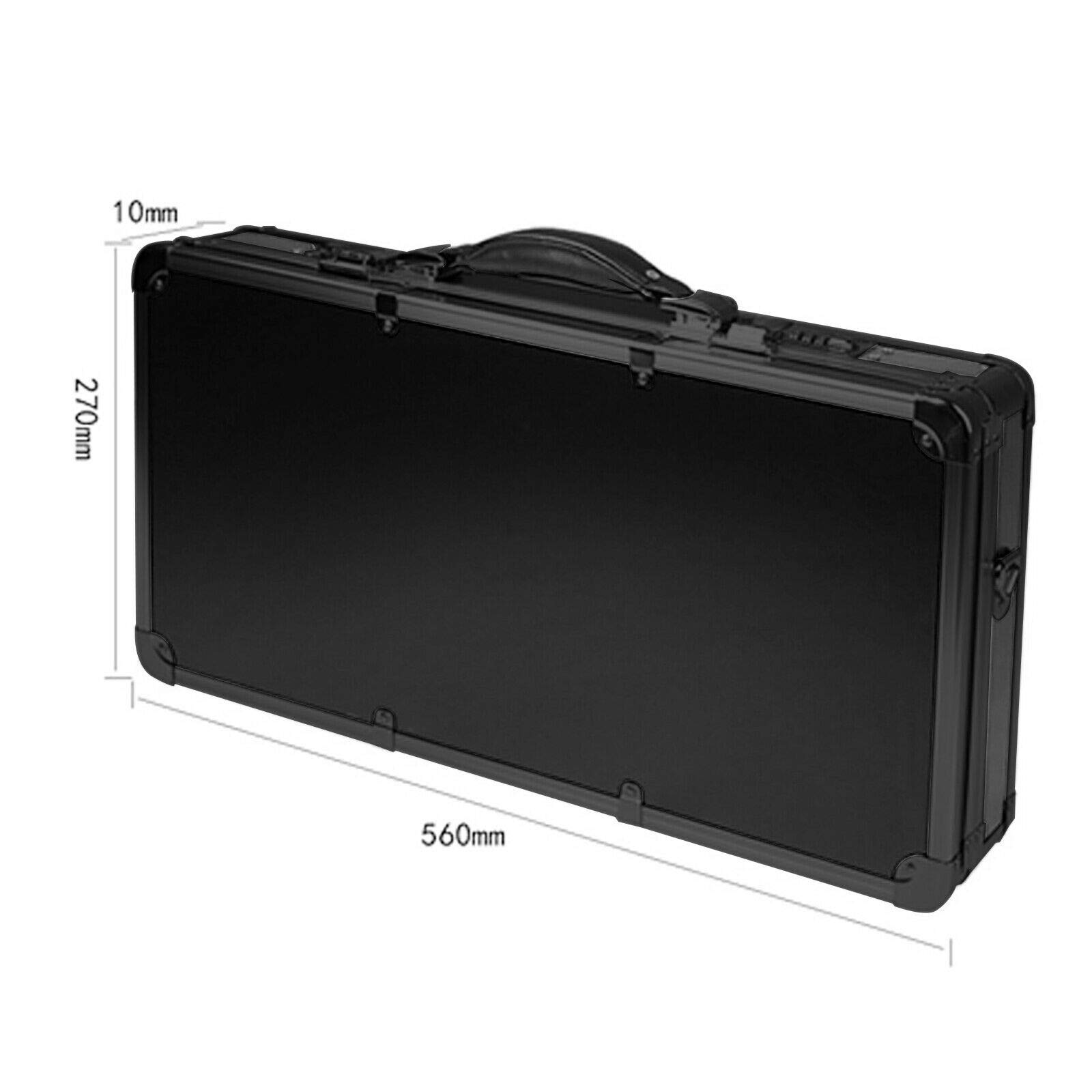 Futchoy Profesjonalna torba fryzjerska na narzędzia fryzjerskie organizer fryzjerski torba fryzjerska torba do noszenia grzebienie narzędzia 55 x 27 x 10 cm z zamkiem