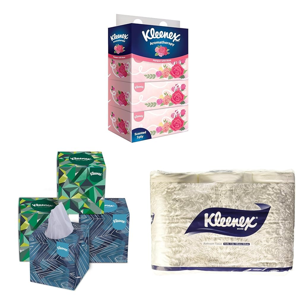 See full amazon price history chart for Kleenex® 3 ply Scented Facial Tissue Flat Box - Rose Aroma, 90 Pulls, Pack of 4 (Total 360 Sheets) ( Kleenex® 3 ply Scented Facial Tissue Flat Box - Rose Aroma, 90 Pulls, Pack of 4 (Total 360 Sheets) ( (B0BC26ZHCC) Amazon Price History, Amazon Price Tracker