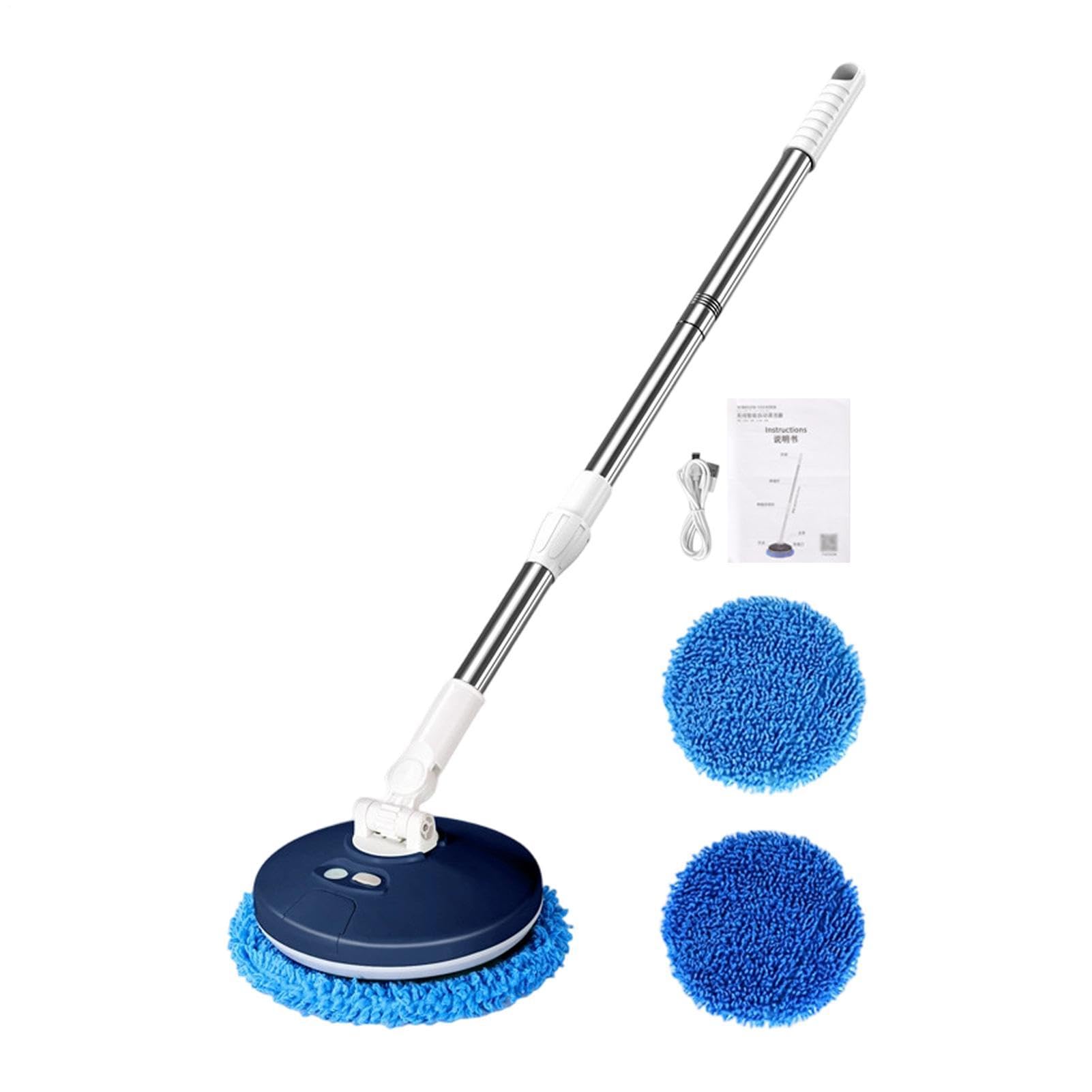Cordless Car Mop, akumulatorowa regulacja, narzędzie obrotowe z mocnym uchwytem, antypoślizgowy uchwyt z przezroczystą teksturą, 55,11 x 8,26 x 3,34 Auto Supply, czyszczenie do pojazdów szklanych