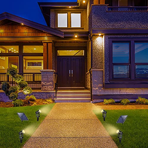 DLLT Faretti Solari a Led da Esterno, 2-IN-1