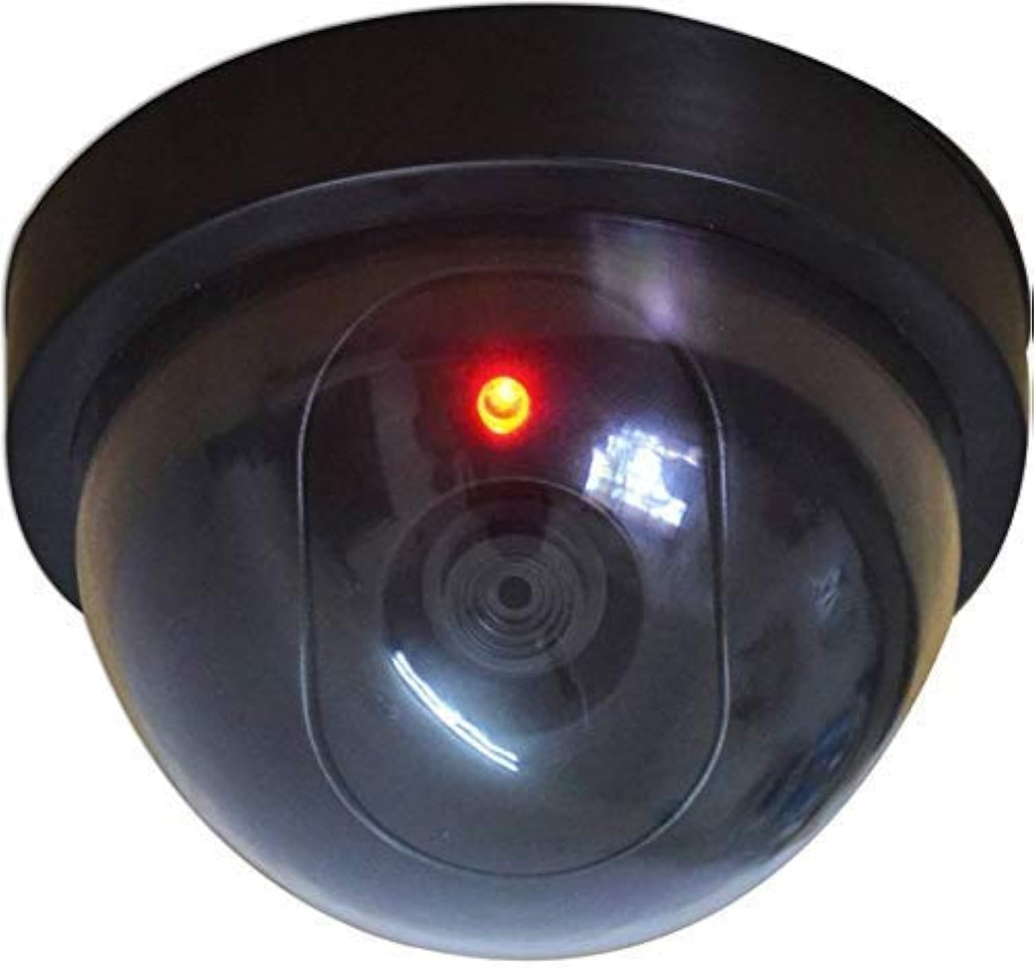 Dangfly Security Fake Dummy CCTV Camera with Flashing Red LED Light, Realistic Surveillance Design, Black, Pack of 1-image-46