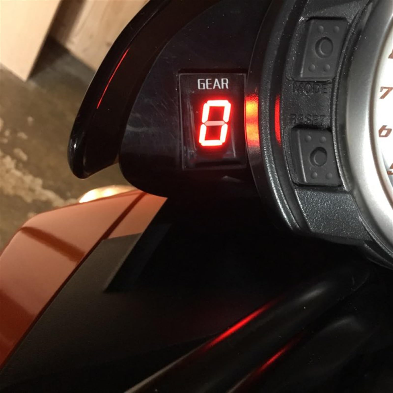 Ganganzeiger Suzuki GSF600 Bandit GSF650 DL650 Vstrom GSX1300R 1-6 Geschwindigkeit Motorradzubehör Rot
