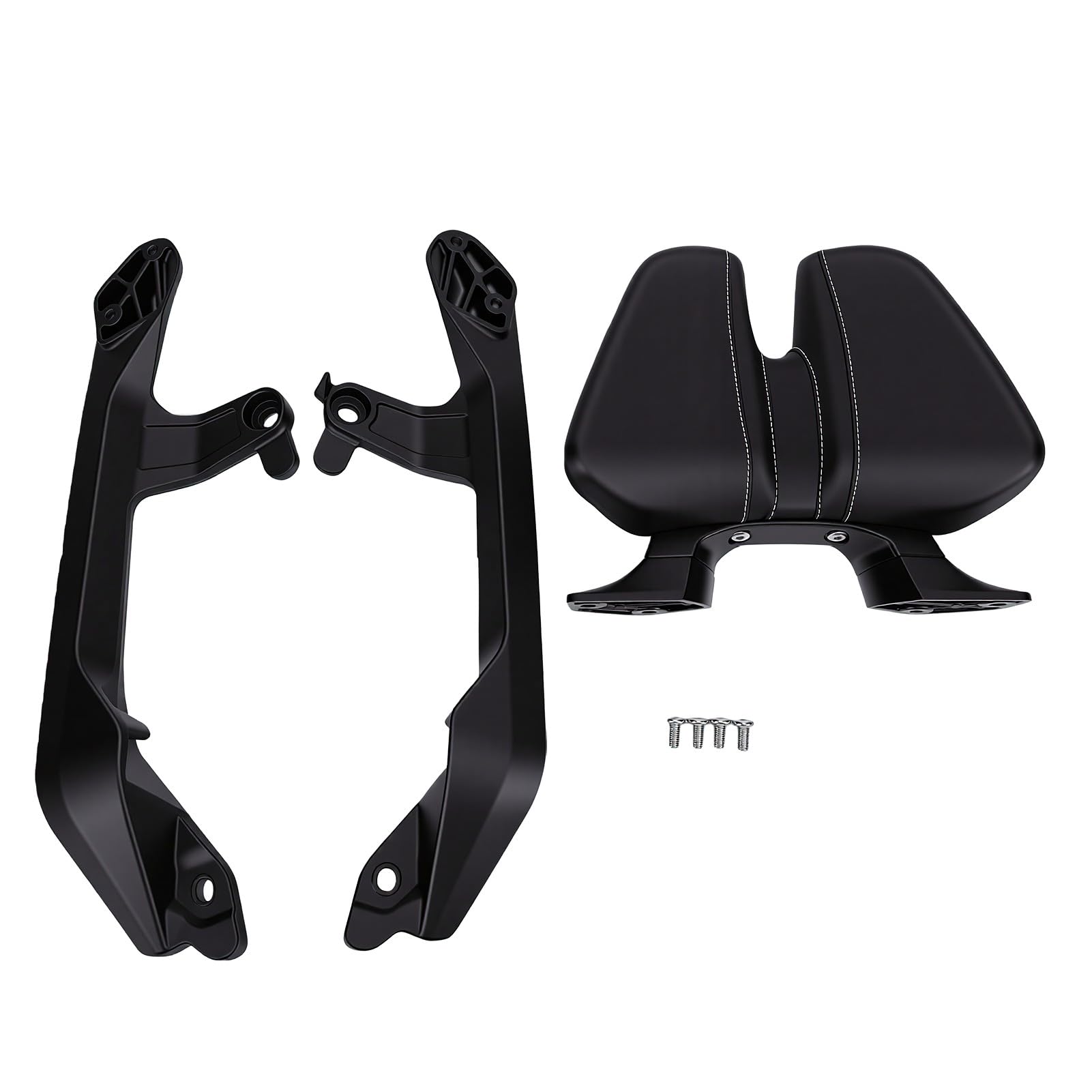 Respaldo Trasero para Motocicleta, Cojín de Apoyo Lumbar para Pasajero Trasero, for Posición de Asiento de Motocicleta