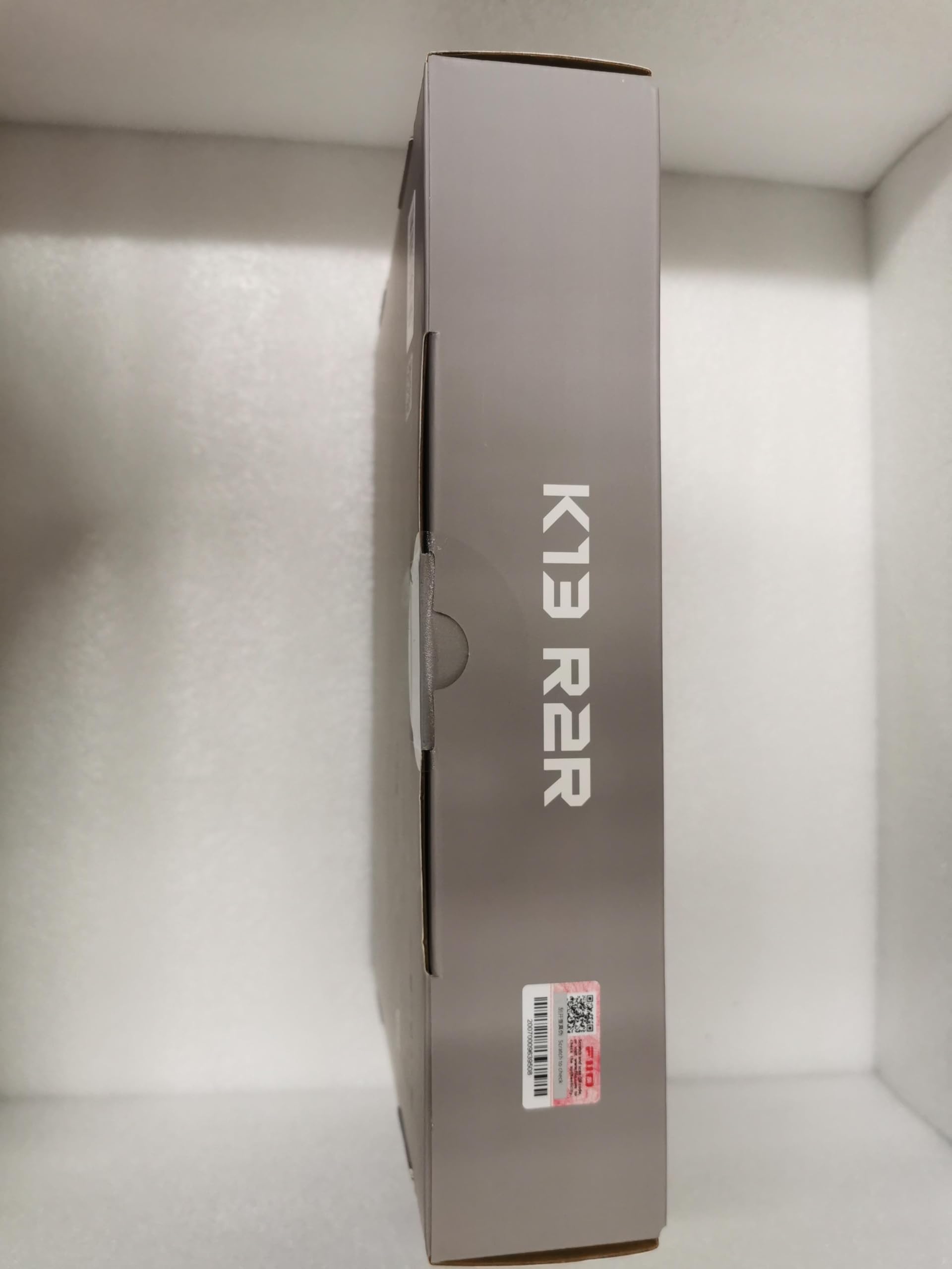 FiiO K13 R2R DAC de escritorio y amplificador de auriculares, DAC R2R de alta fidelidad de 24 bits, potente salida de 2400 mW, transmisión Bluetooth LDAC, fuente de alimentación dual, PEQ de 10 bandas