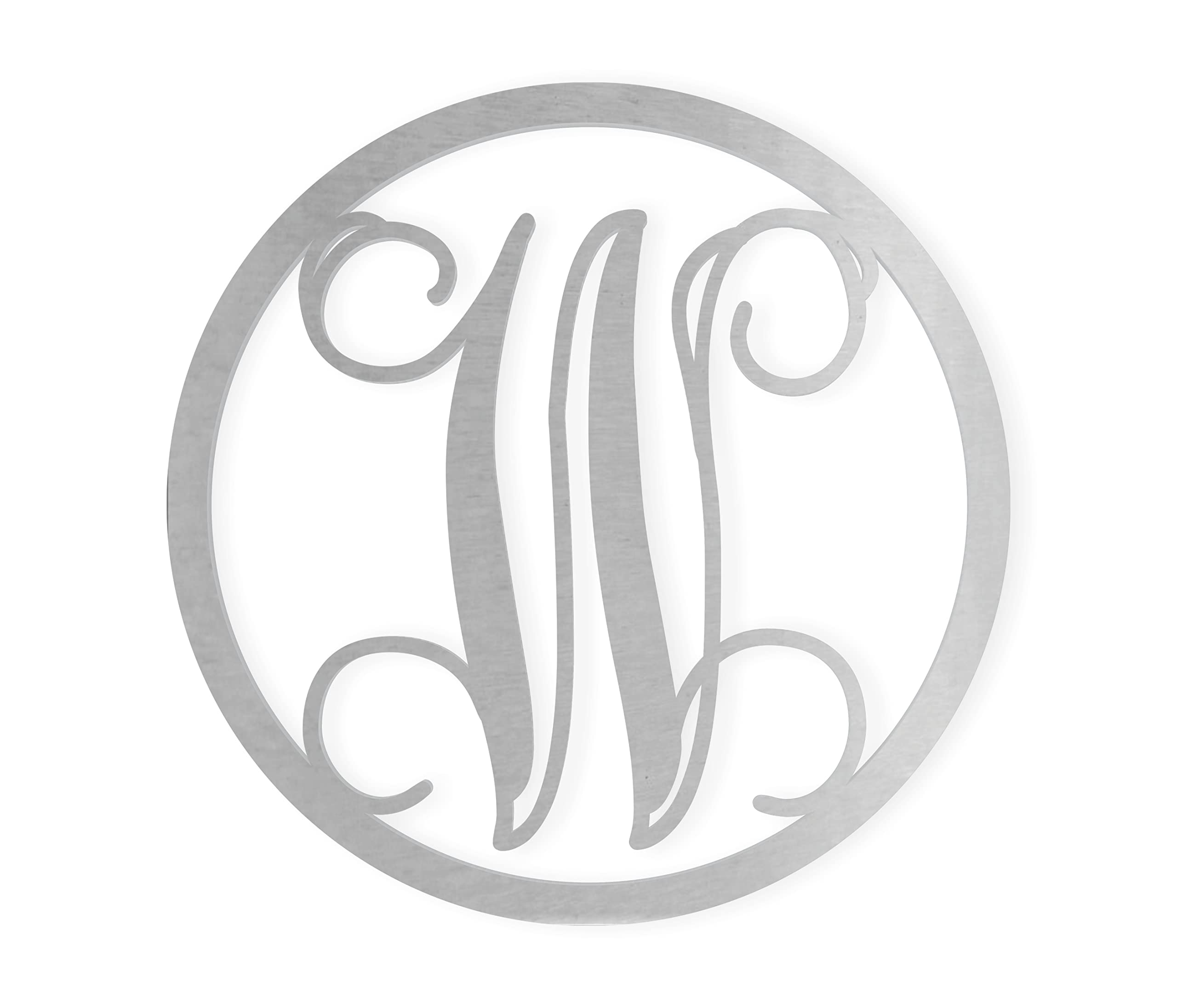 Amazon.com: Jess and Jessica Metal Letter W, Monogram Outdoor