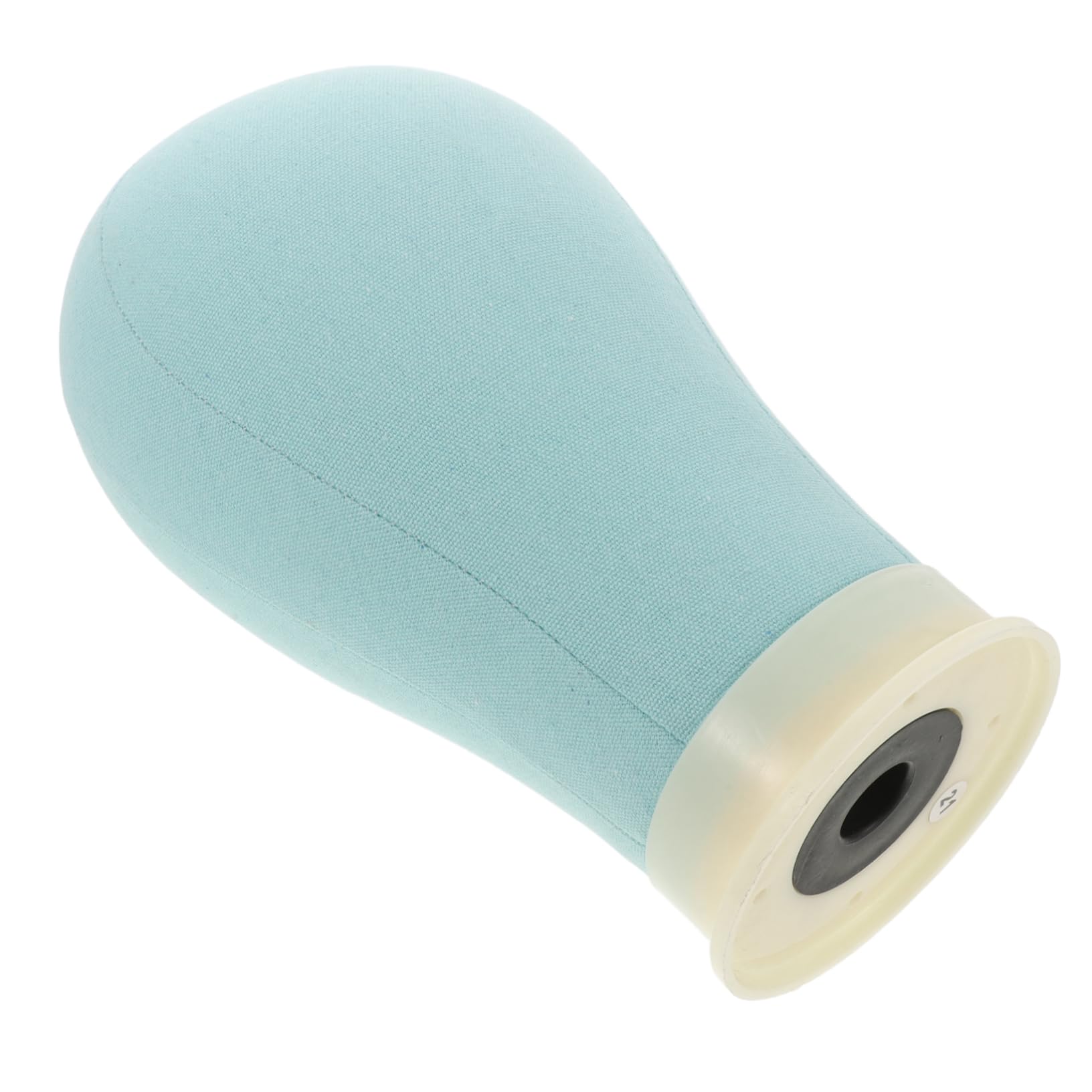 SHERCHPRY Canvas Mannequin Head for Wigs and Hairpieces Display Practical Styling Stand for Hats and Masks Easy to Store and Transport