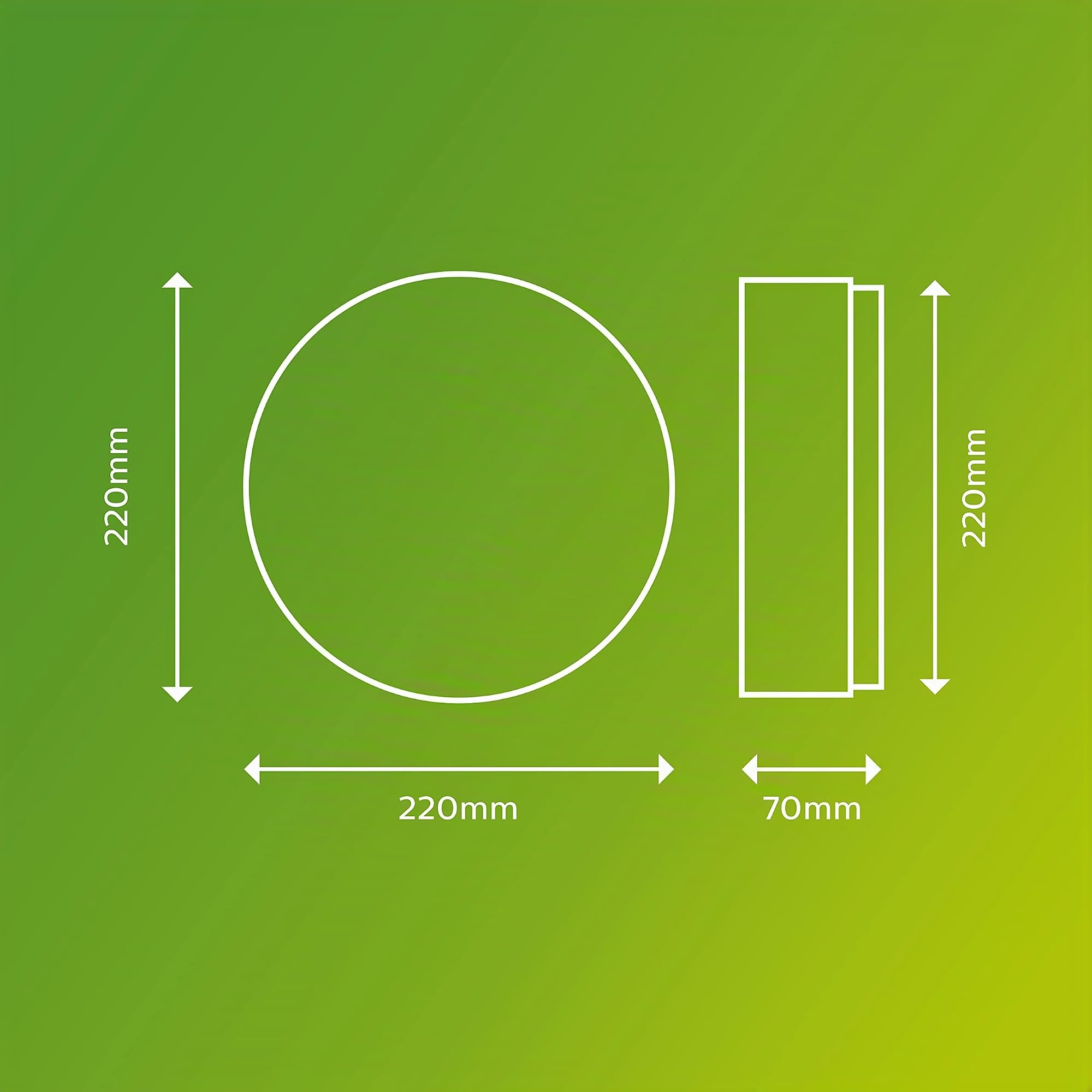 Philips Lighting Plafoniera Doris, per esterni, IP54, 4000K, Nera