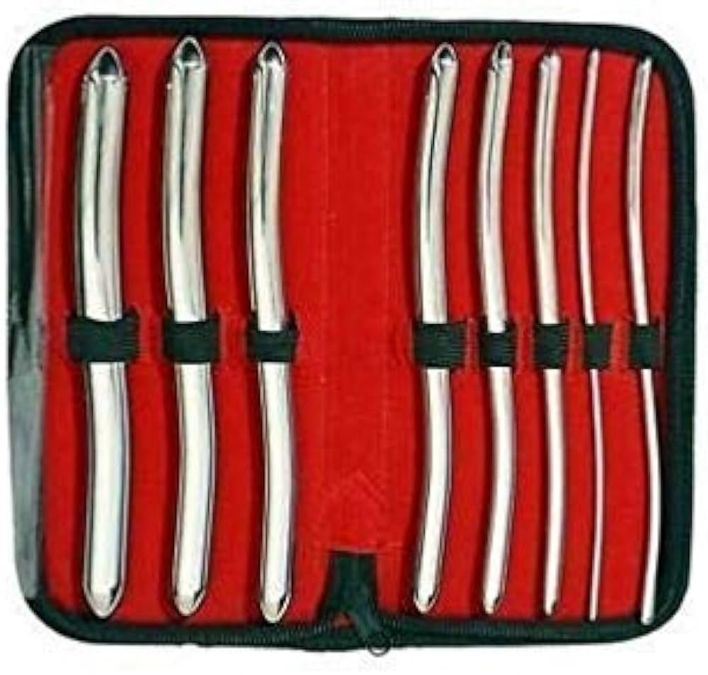 VSB-Hegar Dilator Set Of 8 Pieces Stainless Steel- NON MAGNETIC & HEAVY FULL GUAGE (B08XJZNTS6) Amazon Price History, Amazon Price Tracker