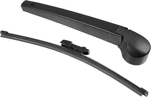 X AUTOHAUX Juego de brazos para limpiaparabrisas trasero de 11 pulgadas para VW Polo Mk5 Hatchback 2009-2018