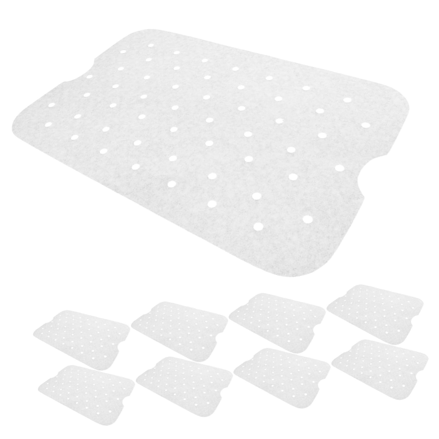 COLLBATH Paper 100 Sheets Air Fryer Paper Liners Rectangle Non-stick Non-staining Easy to Clean