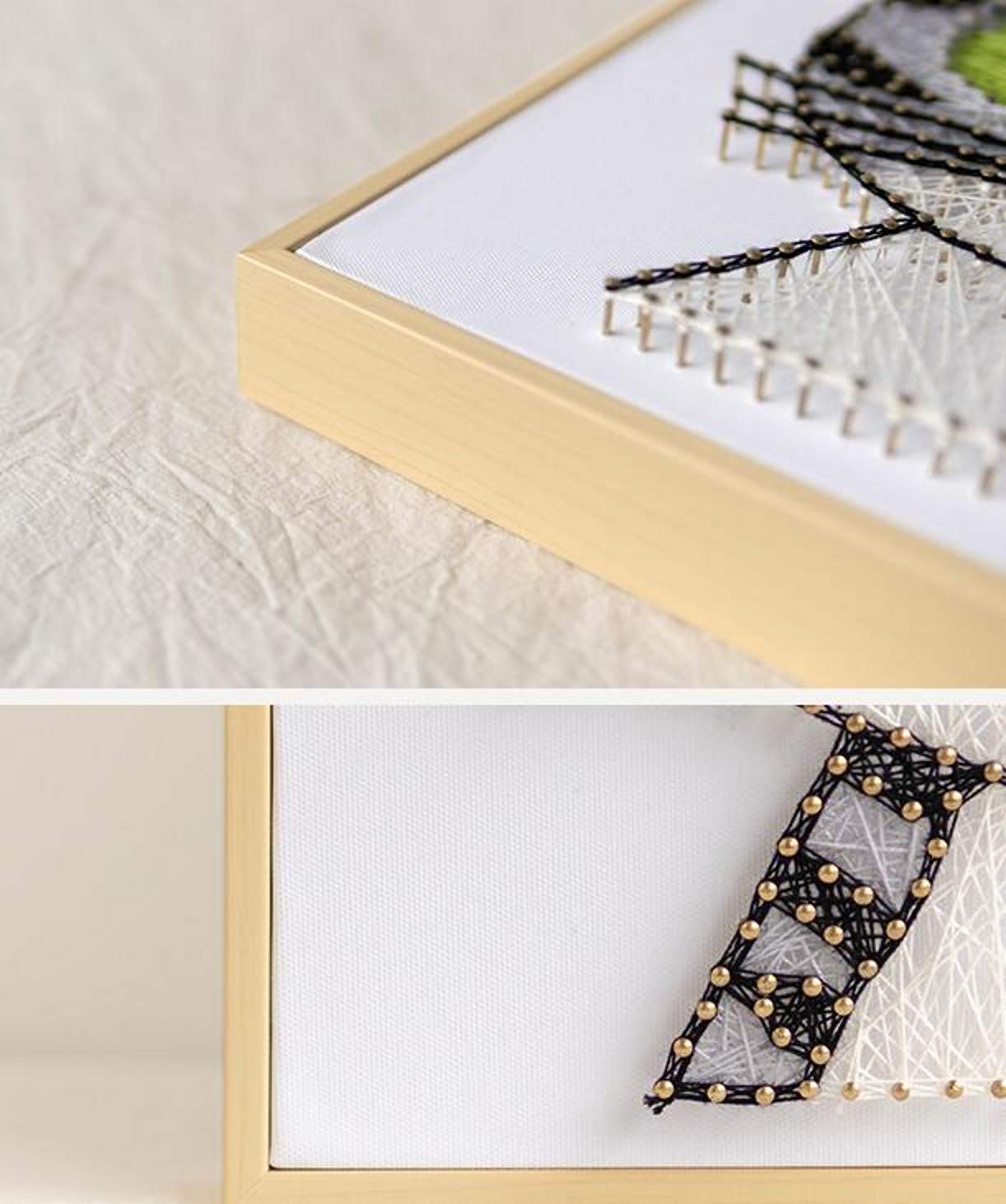 String Art Kit-Sweet Cat String art, zestaw rękodzieła dla dorosłych, zestaw sztuki i rzemiosła, zestaw DIY, zestaw rzemiosła, zestawy dla dorosłych, materiały rzemieślnicze 32X32CM/264