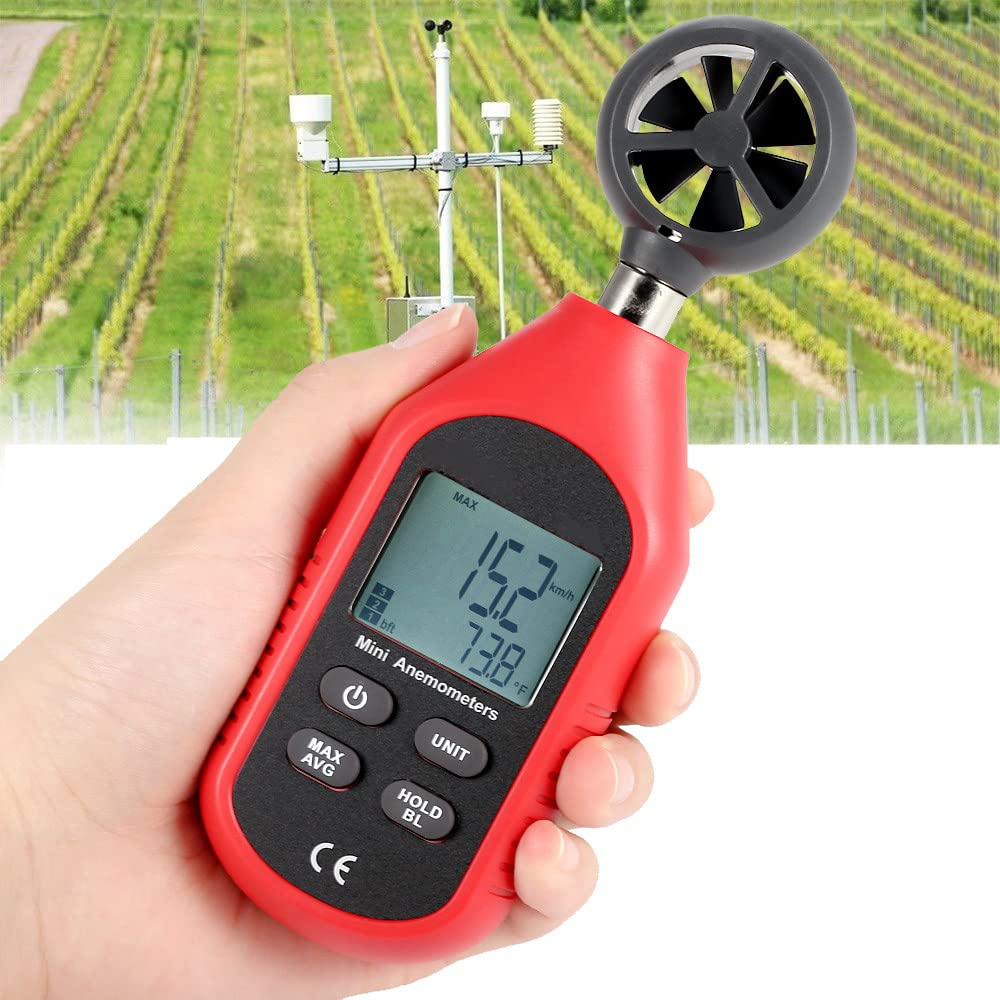 Buy LJJTDS Anemometer,Handheld Digital Wind Speed Meter Gauge with